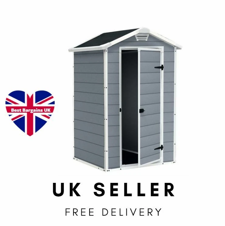 Skylight 6' X 3' Storage Shed Kit Canopia By Palram, 45 OFF