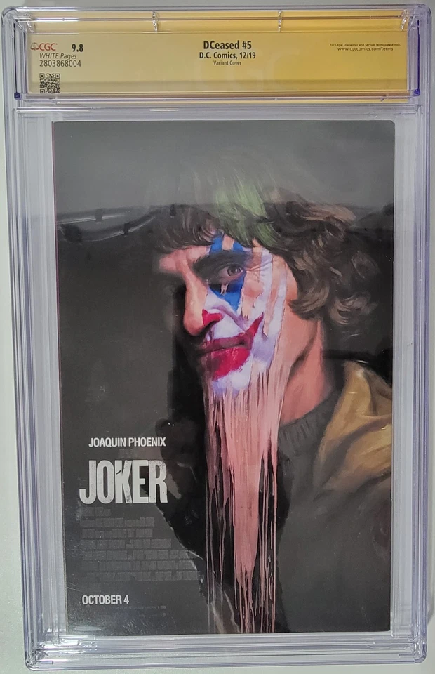 DCeased #5 - CGC 9.8 SS - Mattina Variant - Signed by Tom Taylor - Image 2 of 2