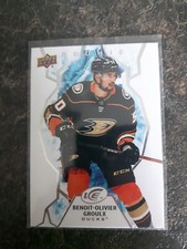 2021-22 Upper Deck Ice Rookie Benoit Olivier Groulx RC Card# 111
