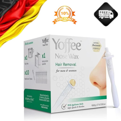 Original Yoffee Nose Wax Kit Hair Removal Set Männer Frauen Nasenhaarentferner