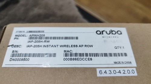 Aruba Instant IAP-205H-RW Dual Radio Integrated Antenna Access Point - APINH2 - Bild 2 von 5