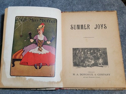 Antique Children's Book "Summer Joys" - Picture 2 of 5