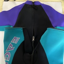 Vintage Eagle Wetgear Wetsuit Colorblock Surf Swim Size Large Womens/unisex