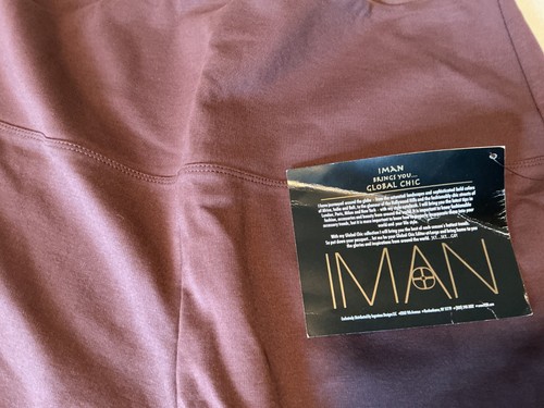 Iman Global Chic Woman’s Slacks Espresso Size XL Average - Picture 2 of 7