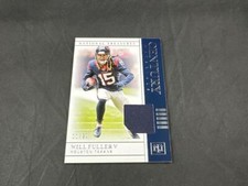 2019 PANINI NATIONAL TREASURES WILL FULLER V CENTURY MATERIALS PATCH 11/99