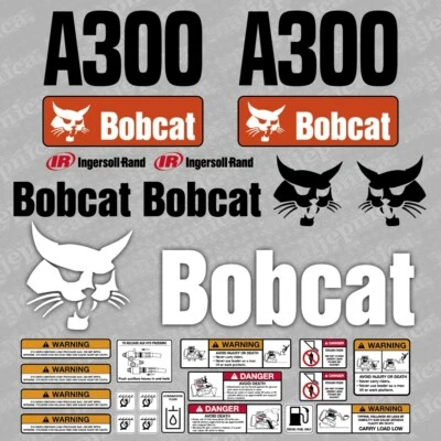 Bobcat A300 Lader Aftermarket Aufkleber / Ersatzaufkleber Set - Bild 1 von 3