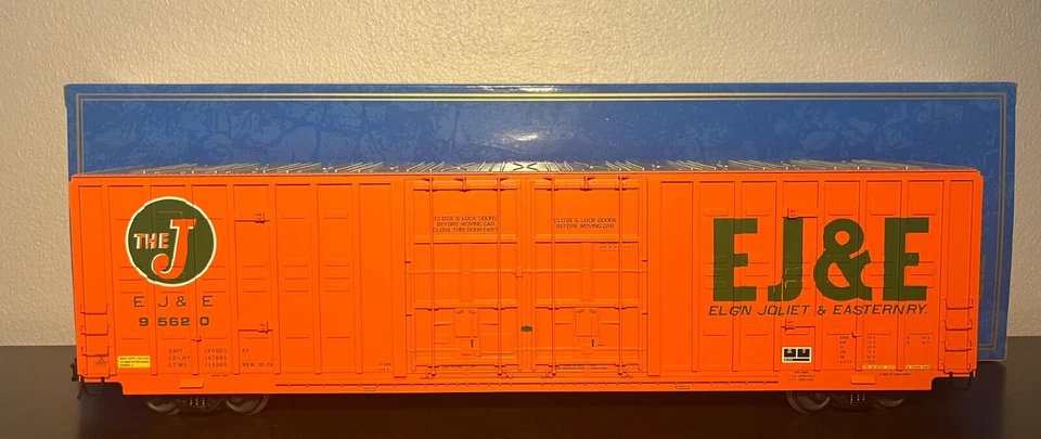 Atlas O #3001646 Elgin Joliet &Eastern Berwick 60' Hy-Cube Boxcar Custom Run NIB - Image 2 of 4