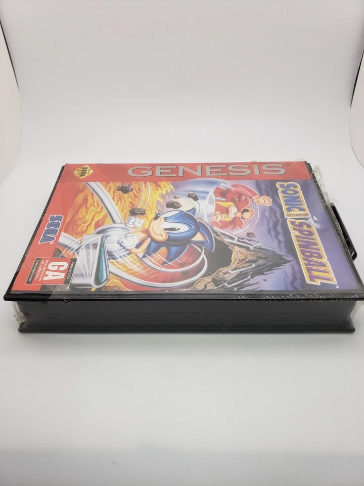 Sonic the Hedgehog Spinball Sega Genesis Factory Sealed, Brand New - Image 2 of 4