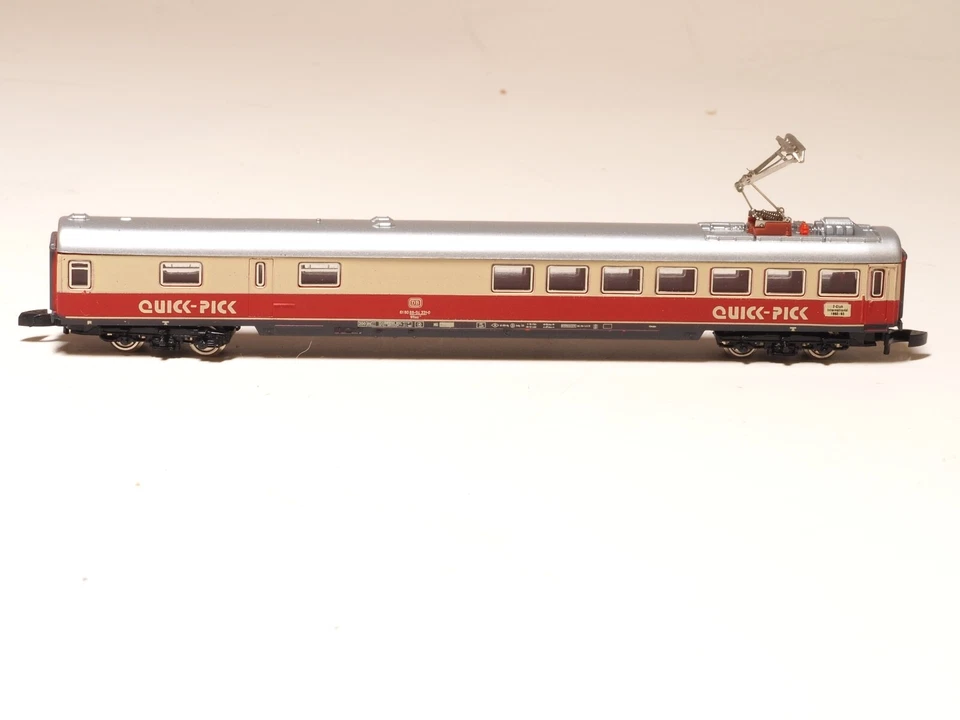 Z-CLUB Marklin Z-scale coach with lighted interior TEE DB Restaurant pantograph - Image 2 of 3
