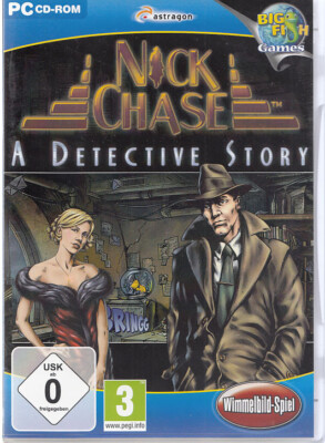 Nick Chase - A Detective Story - PC DVD-Box -sehr gut erhalten    yx