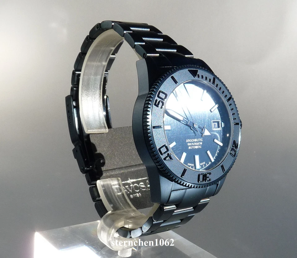 Davosa * Herrenuhr * Argonautic 39 Monochrome * Automatik * 161.540.40 * Limited - Bild 3 von 4