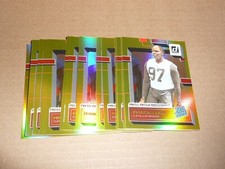 2022 Panini Donruss GOLD PREMIUM STOCK LOT OF 25 PERRION WINFREY BROWNS #393