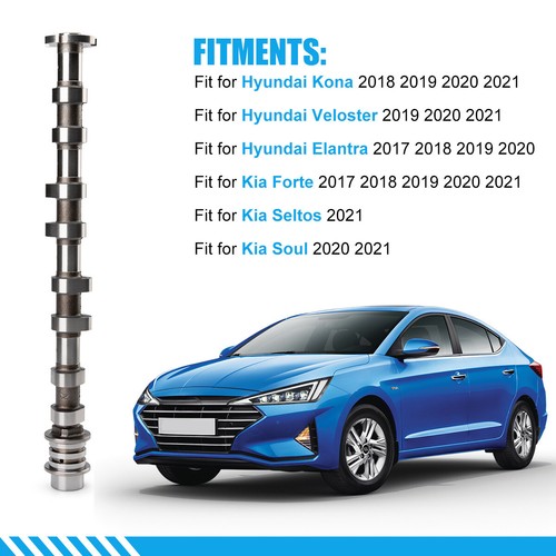 Exhaust Camshaft for 2017-2021 Hyundai Elantra 2.0L 242002E074 24200-2E084 US - Picture 3 of 15