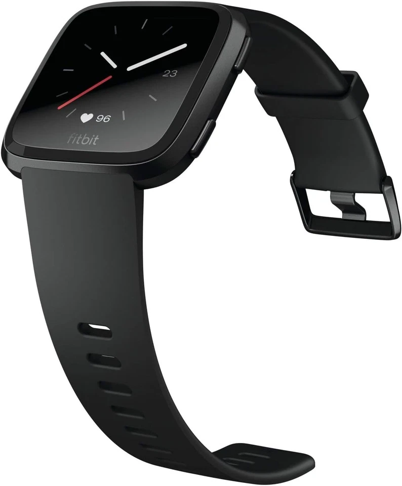Fitbit Versa Smart Watch, Black/Black Aluminium, One Size - Image 3 of 4