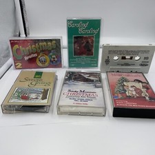 6 Christmas Cassette's We Wish You a Merry Christmas, Christmas Favorites  More