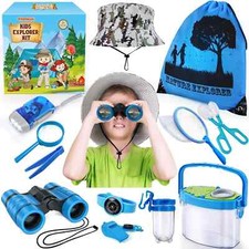 Bug Catcher and Kids Explorer Kit, Outdoor Bug Catching Explorer Adventure Kit w