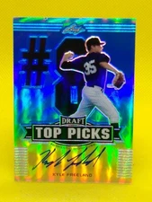 Kyle Freeland 2014 Leaf Draft Top Picks AUTOGRAPH BLUE #TP-KFI ***8/25***