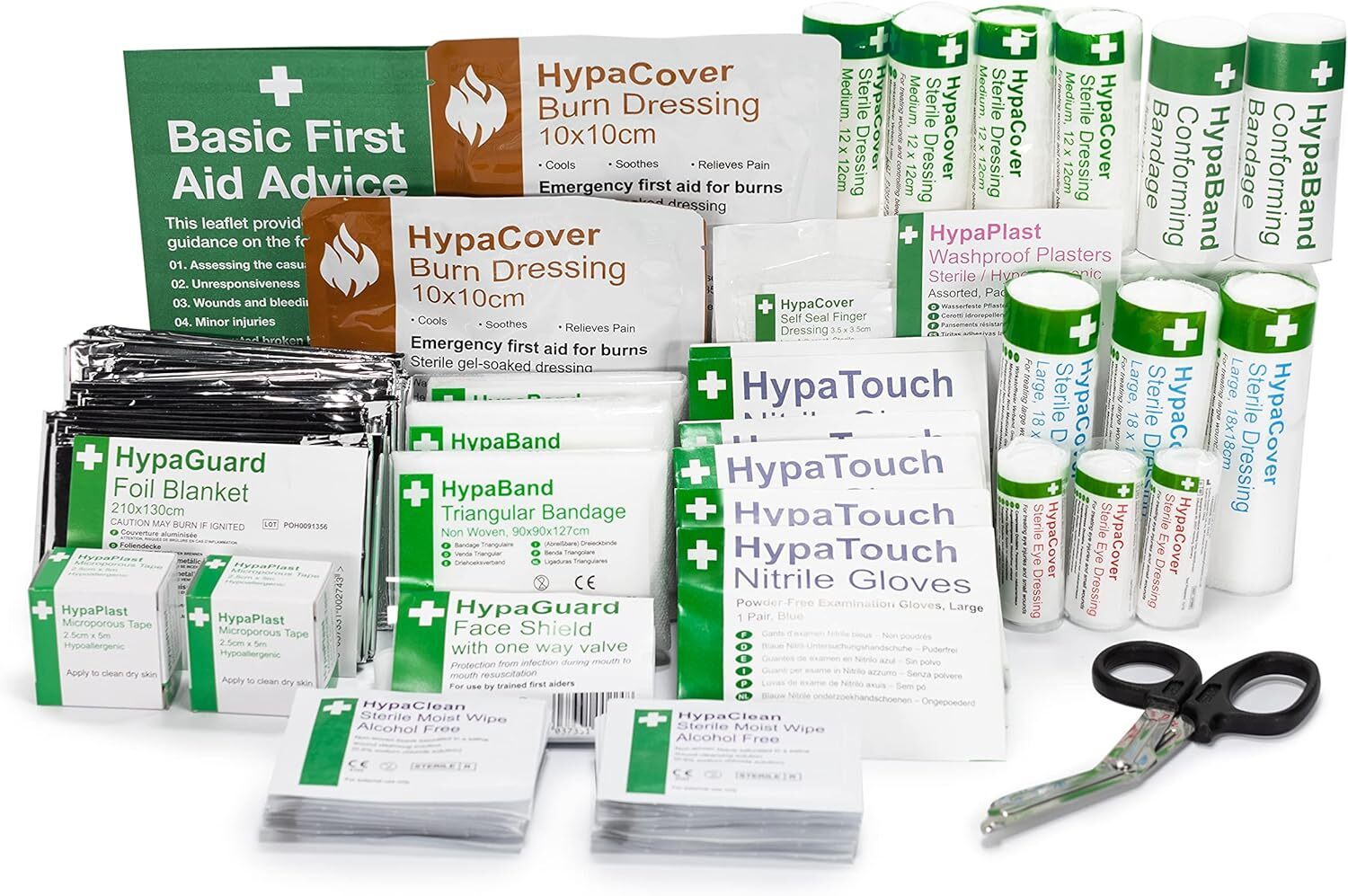 Набор для пополнения аптечки первой помощи, соответствующий Британскому стандарту 8599, Medi