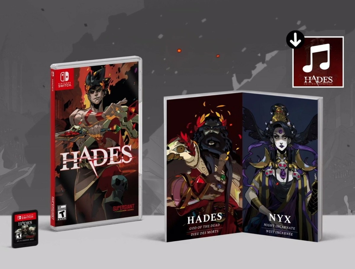 Hades Art Booklet Digital Soundtrack Nintendo Switch US