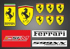 Ferrari Sticker set x 11