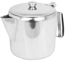 Large Teapot Catering Stainless Steel Restaurant Tea Pot 70oz 2.0L 3.5pt