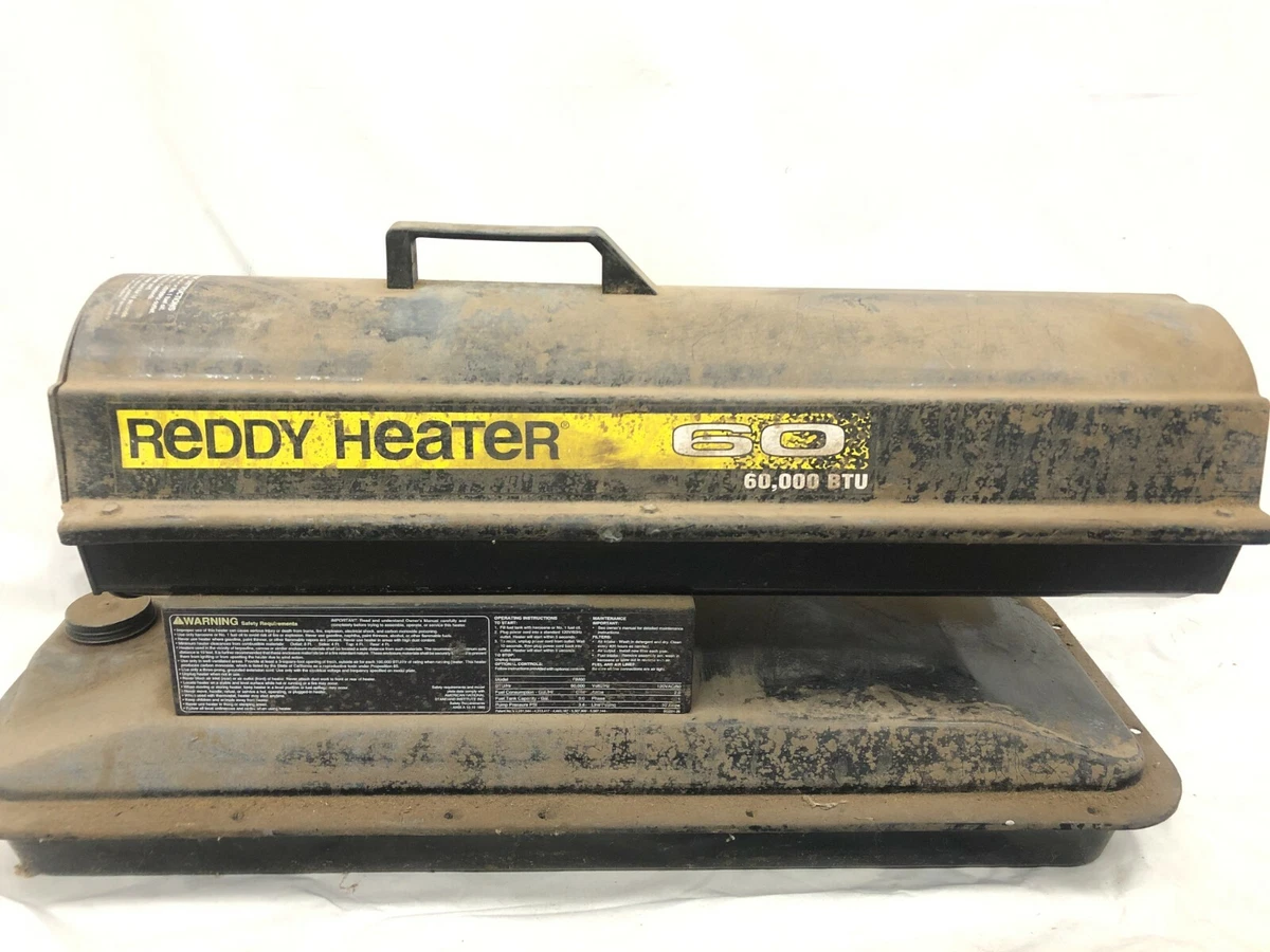 Reddy Heater RM60 60,000 BTU Forced Air Kerosene Heat | eBay