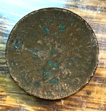 1866 Indian Cent F+ Details @ A Fraction of Greysheet CHRC