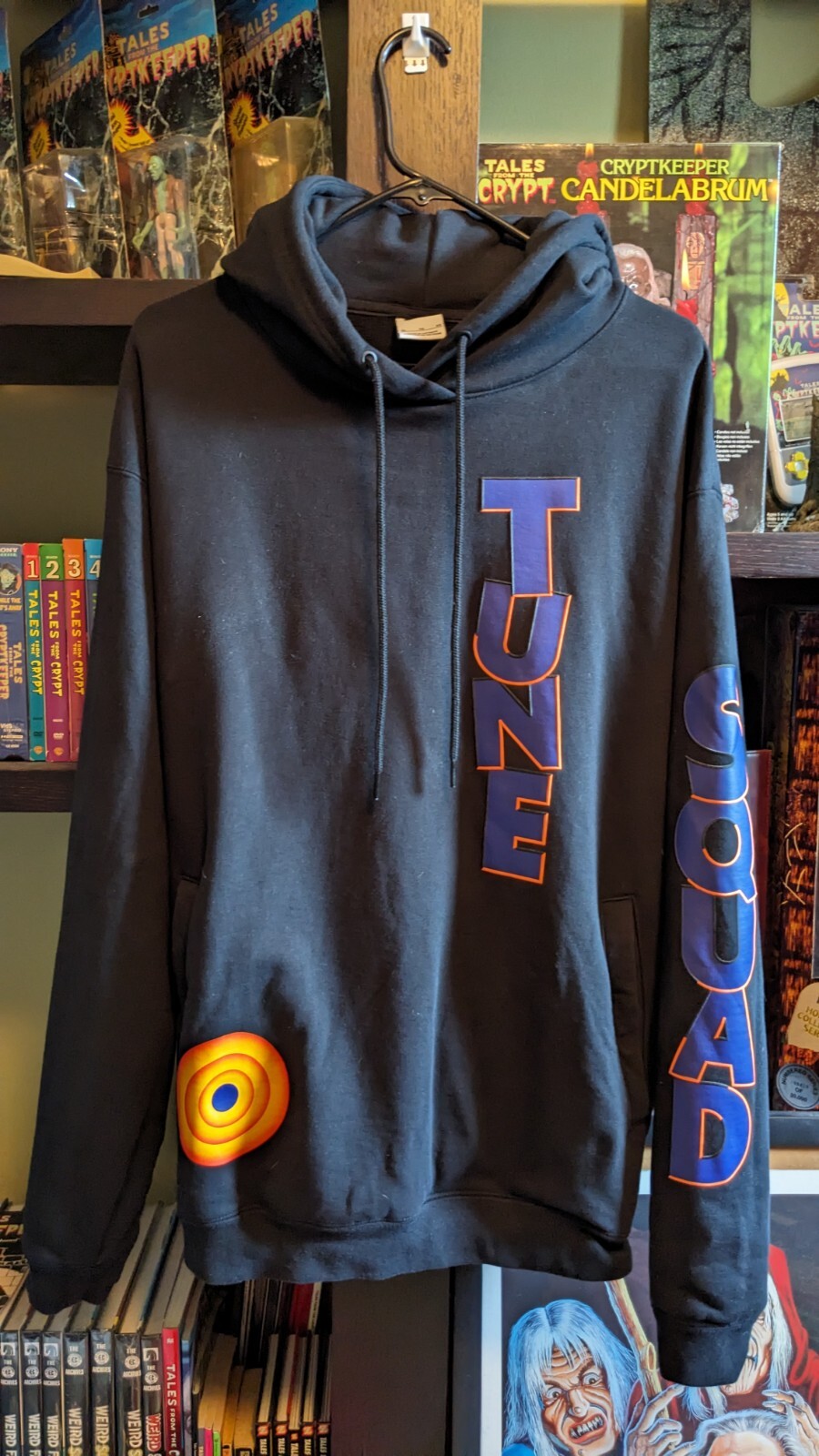 Nike Space Jam Tune Squad Hoodie Black Pullover Hoody… Gem