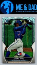 2023 Bowman Chrome #BCP-250 Adrian Pinto