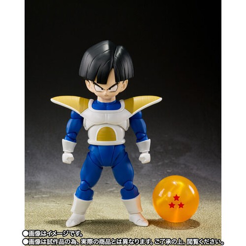 NUEVO Bandai S.H.Figuarts Son Gohan Ropa de Batalla 100mm PVC y ABS Figura Japón - Imagen 5 de 10