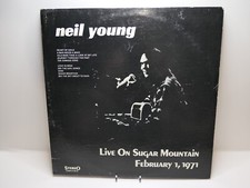 Neil Young / Live on Sugar Mountain / 1971 Rare  LP 33 vinyl  VG/VG
