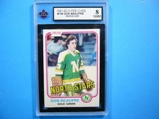 1981/82 O-PEE-CHEE NHL HOCKEY CARD #159 DON BEAUPRE ROOKIE RC KSA 8 NM/MINT OPC