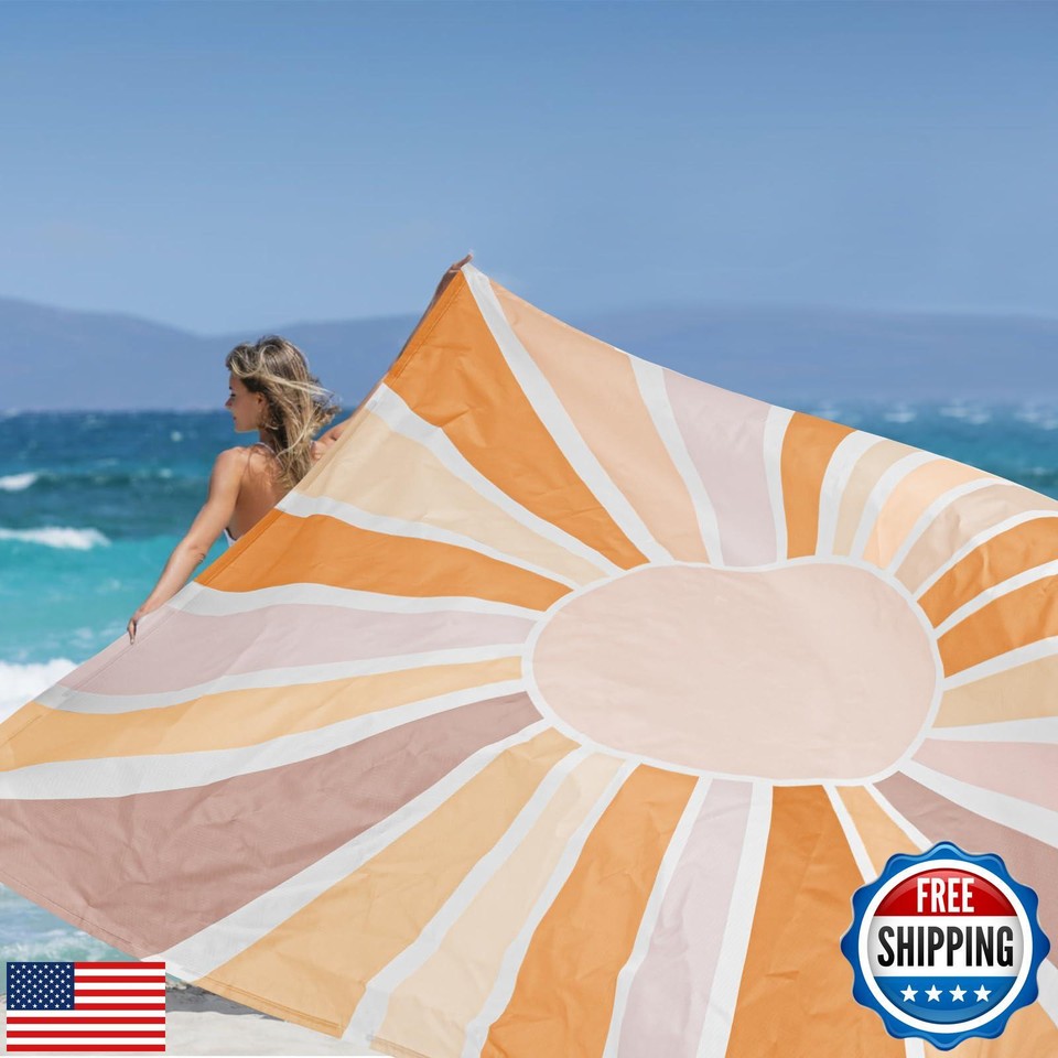 Biggest Beach Blanket Size Beach Rugs USA Extra Large Boho Beach