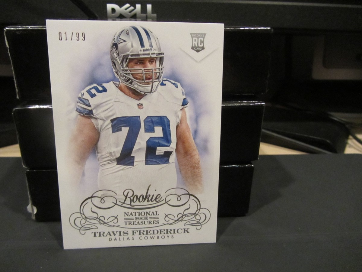 National Treasures Rookie Base Card Cowboys Travis Frederick 81/99
