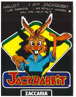 Jack Rabbit Zaccaria Video Arcade Flyer / Brochure / Ad