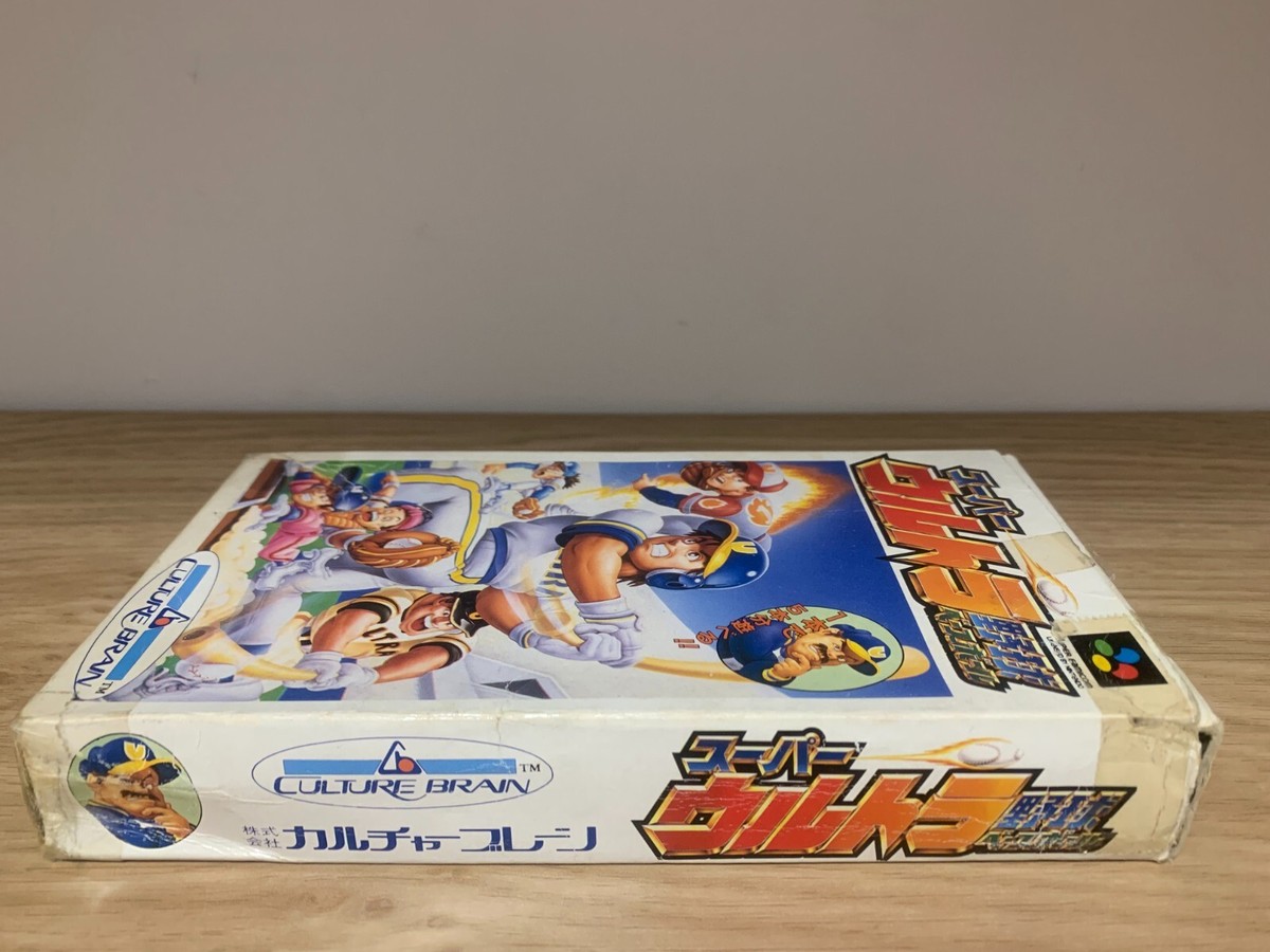 SUPER PROFESSIONAL BASEBALL SFC SUPER FAMICOM JAPAN