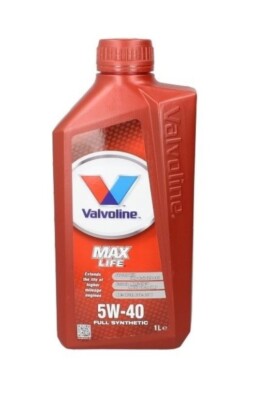 1l Valvoline Max Life Full Synthetic 5W40 Motor Oil for VW Audi Mercedes Skoda