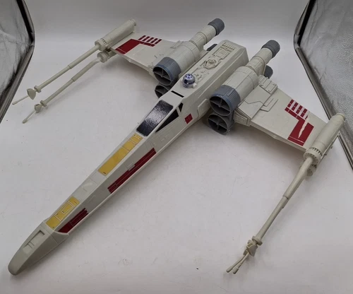 Hasbro Star Wars Giant X-Wing Fighter Ship R2D2 Toy C-2604A Large 29"  Vintage