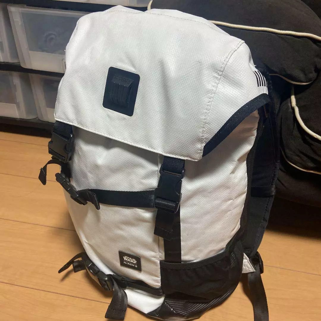 Nixon x StarWars Landlock Backpack Storm Tropper 33L Black x White