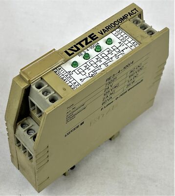 Lütze RE3-4-100/4 Variocompact Relais, Relaismodul 73221, used