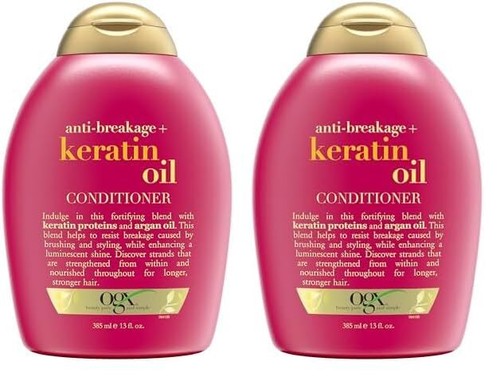 Organix Anti-Breakage Keratin Oil Shampoo, 385Ml - Picture 11 of 13