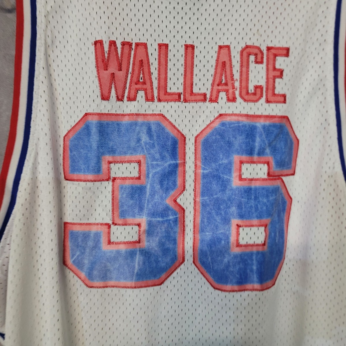 Reebok - NBA デトロイト・ピストンズ ジャージ XL VTG NBA Reebok HWC Detroit Pistons Rip Hamilton Jersey 3