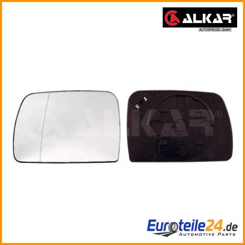 Spiegelglas Für Außenspiegel Rechts - Original ALKAR 6432381 Für Ford Transit Custom