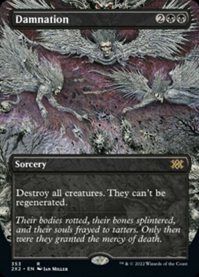 Damnation Full Art - Double Masters 2022 2XM 353 - Near Mint - EN - MTG