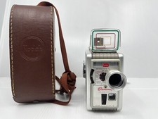 Kodak- Brownie Movie Camera model 2- 8mm film camera with cow hide case