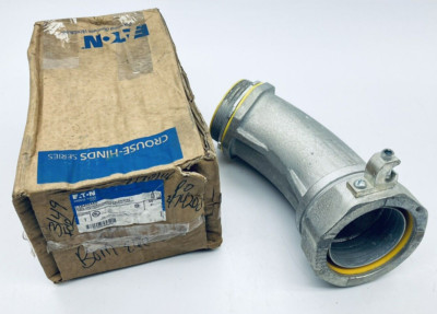 EATON CROUSE-HINDS LTB40045G LIQUIDATOR LIQUIDTIGHT CONNECTOR INSULATED 4'' W GND