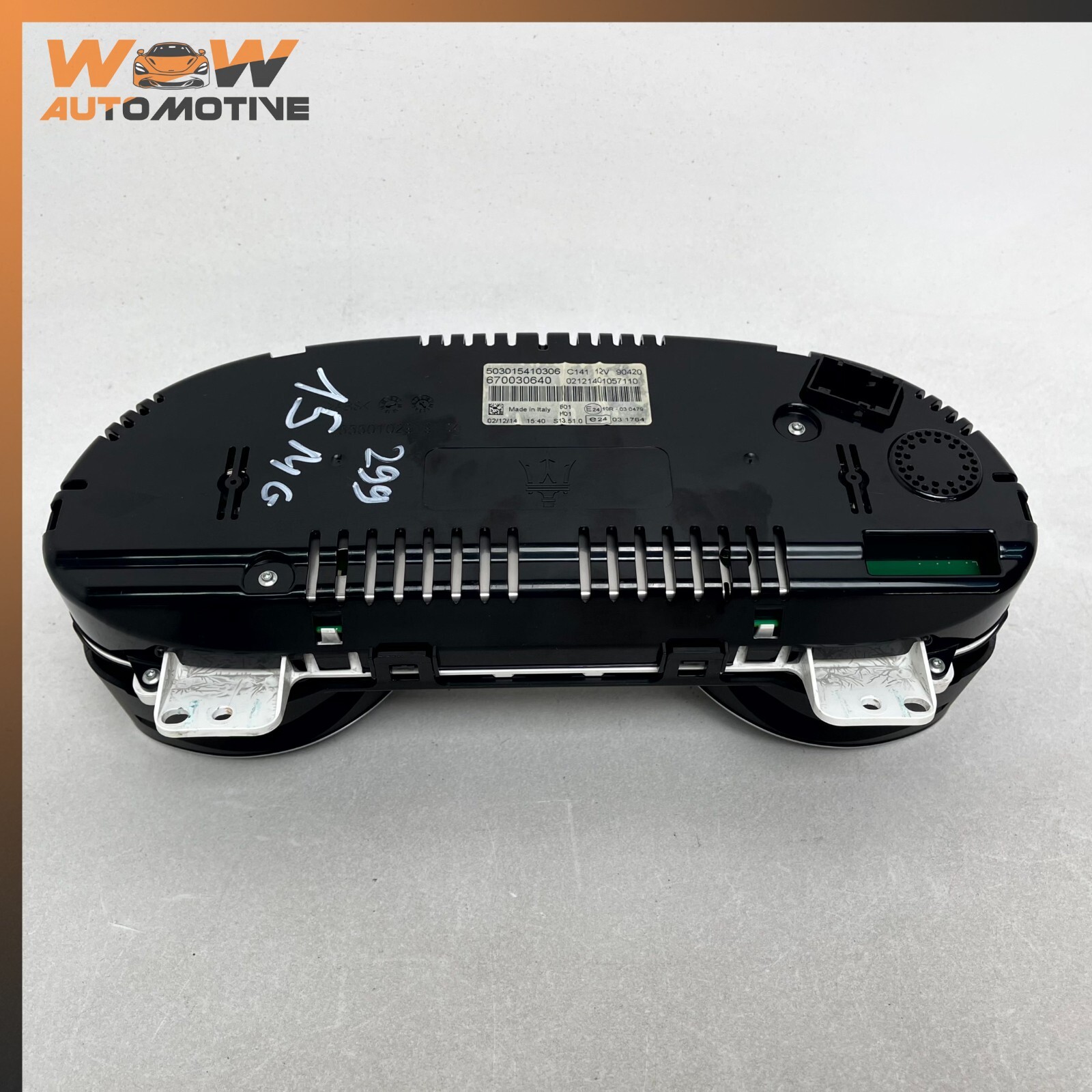 14-16 MASERATI GHIBLI SPEEDOMETER CLUSTER OEM