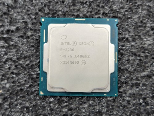 Intel Xeon E-2236 3,4GHz bis zu 4,8GHz 12MB 6-Core 80W LGA1151 SRF7G