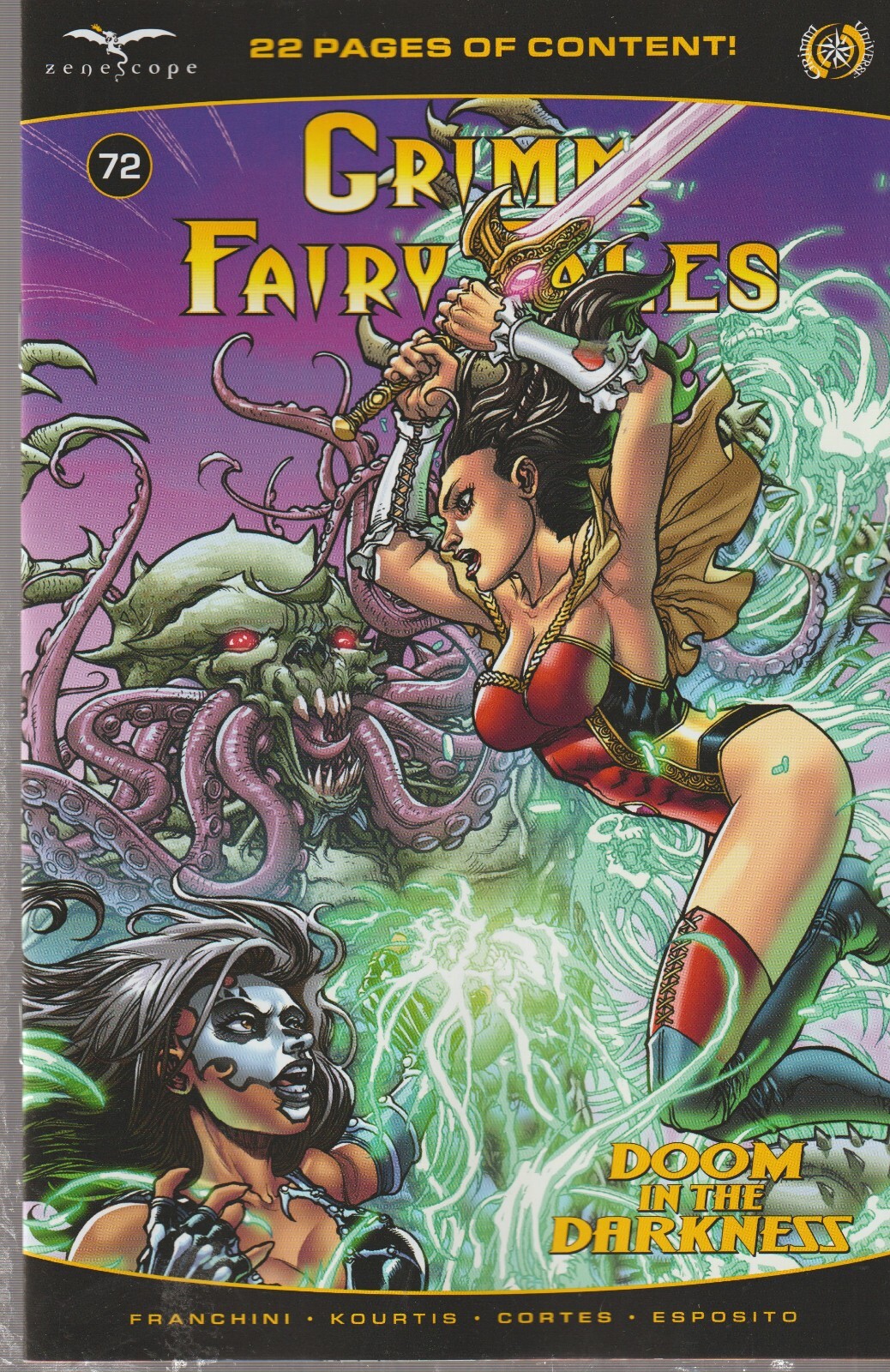 ZENESCOPE COMICS GRIMM FAIRY TALES #72 MAY 2023 VARIANT B 1ST PRINT NM