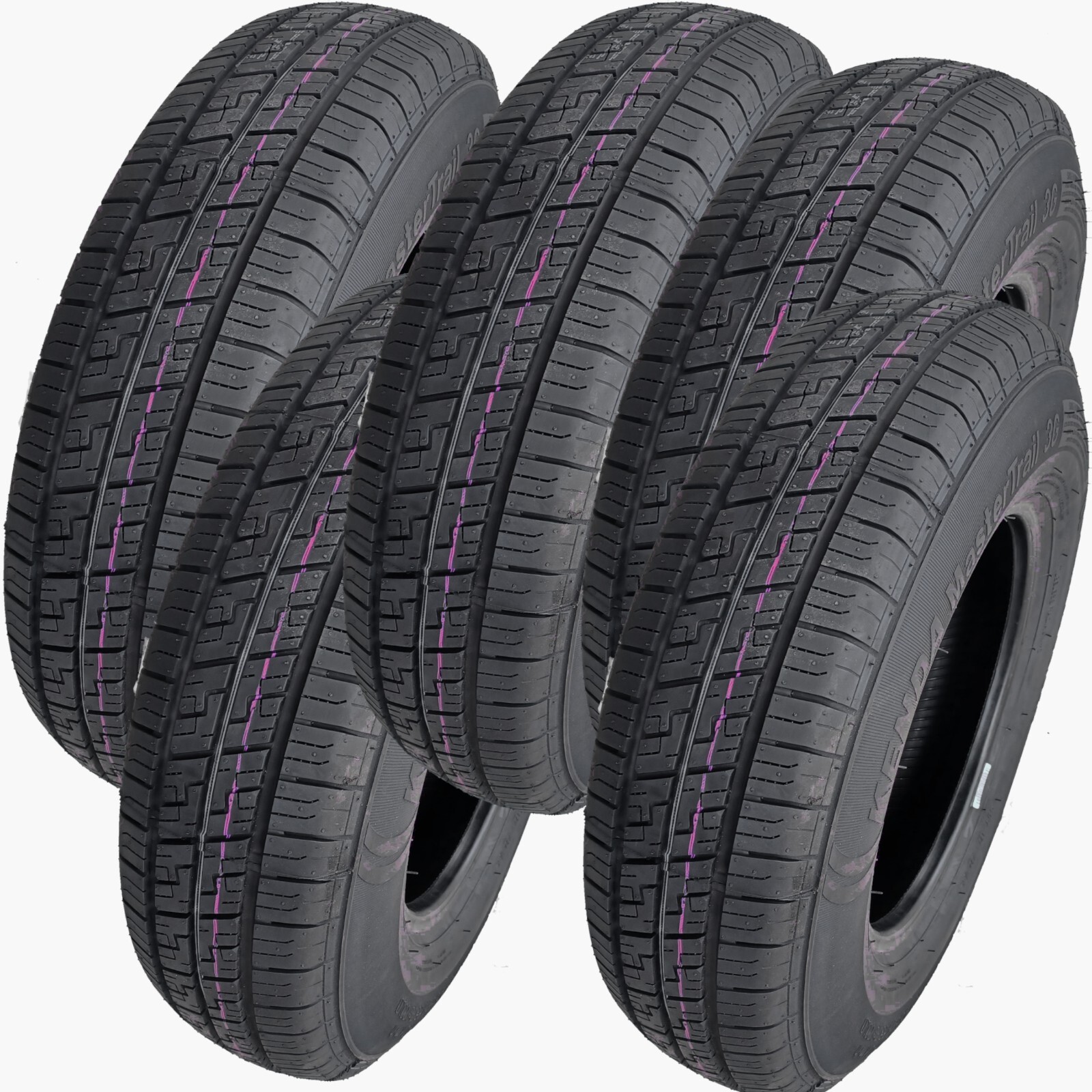 16513C KENDA 96/94N 165R13C 1658013 Trailer Caravan FRT Tyres x 6 - Image 8